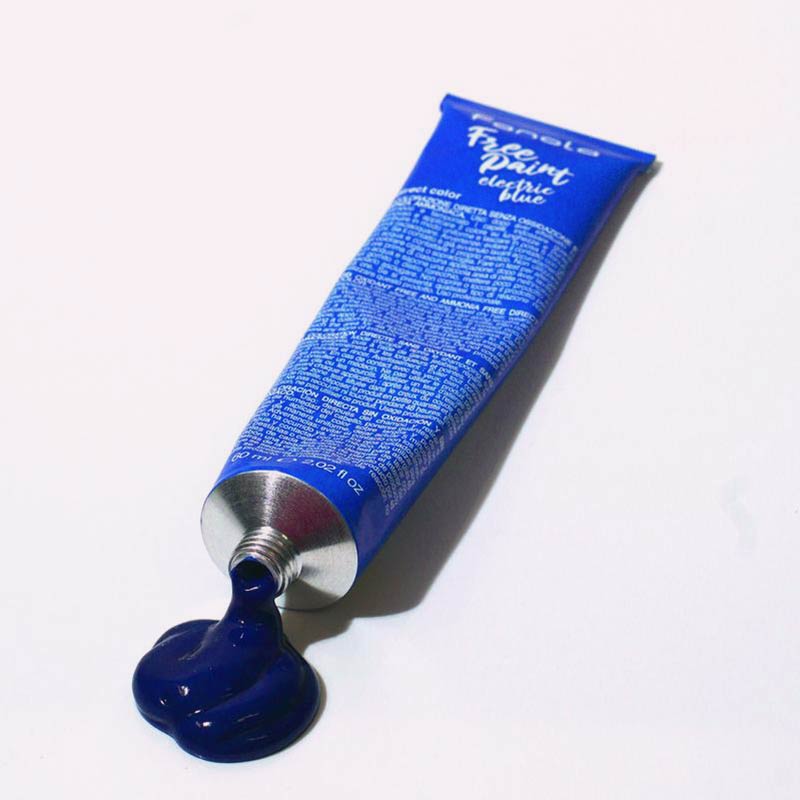 Ημιμόνιμη βαφή μαλλιών Electric Blue Free paint