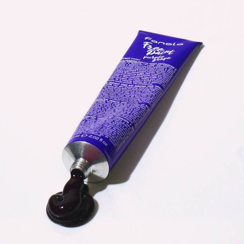 Ημιμόνιμη βαφή μαλλιών Purple Grape Free paint