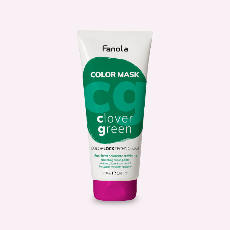 Μάσκα με χρώμα Πράσινο 200ml Fanola Color Mask