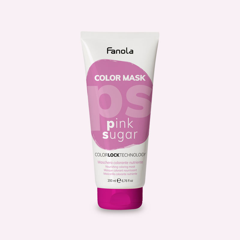 Μάσκα με χρώμα Ροζ 200ml Fanola Color Mask