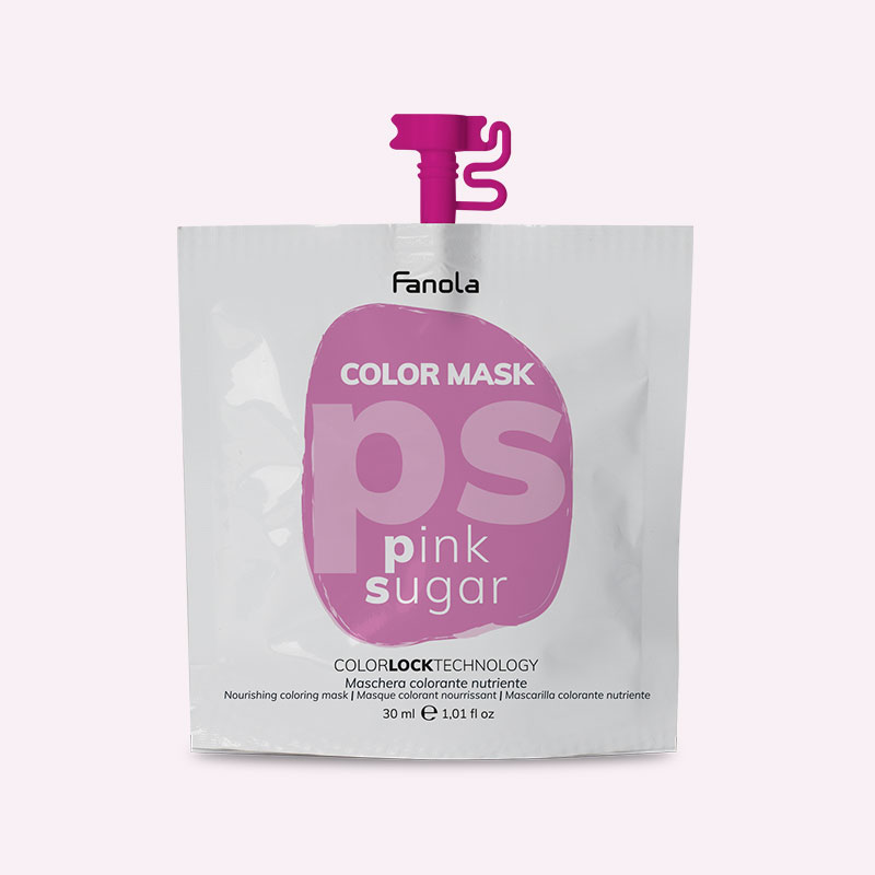 Χρωμομάσκα σε Ροζ χρώμα 30ml Fanola Color Mask