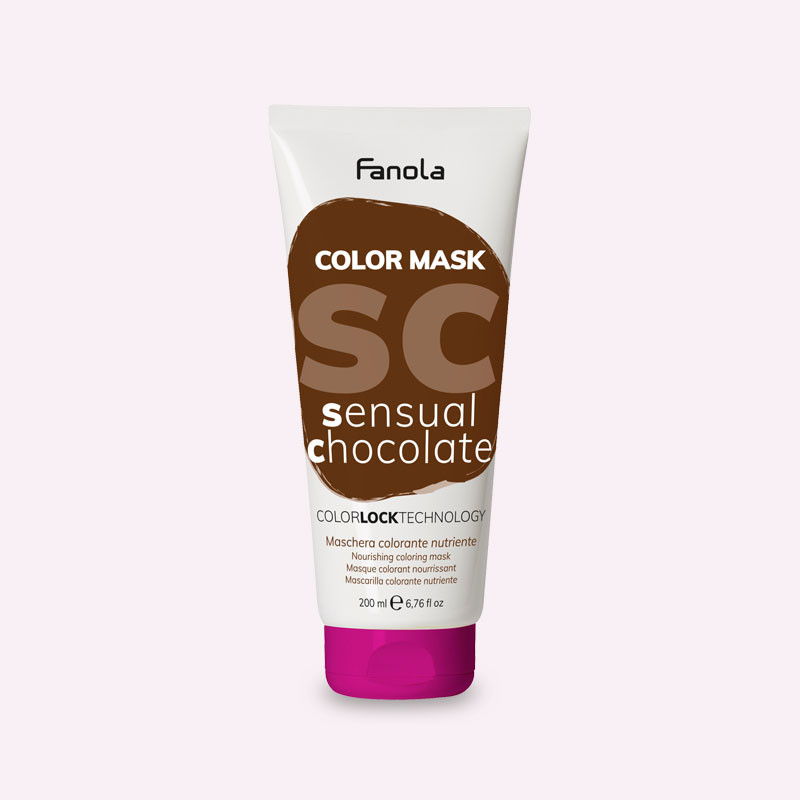 Μάσκα με χρώμα Σοκολατί 200ml Fanola Color Mask