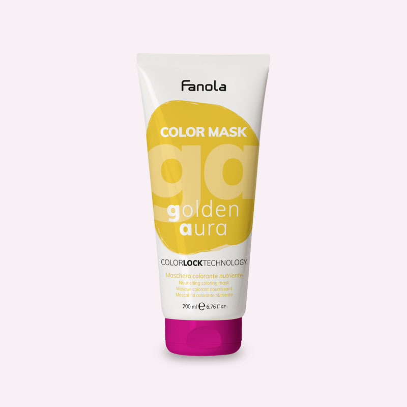 Μάσκα με χρώμα Χρυσό 200ml Fanola Color Mask
